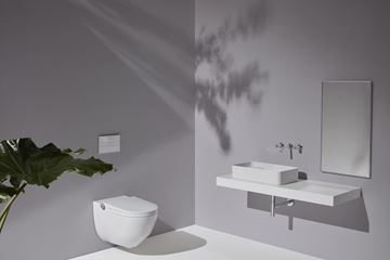 LAUFEN CLEANET RIVA závesné WC s bidetovým sedátkom, Rimless, LCC H8206914000001 Obrázek - fotka