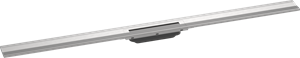 HANSGROHE 1200 RAINDRAIN FLEX vrchná sada sprchového žlabu, zkracovateľný, pro instalaci ke stěně, kartáčovaná nerez oceľ