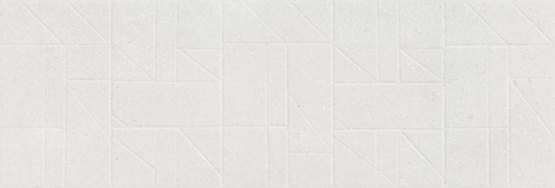 ARGENTA GRAVEL dekor 25x75 cm, mat reliéf, white GRAVEL GEO WHITE Obrázek - Hlavní obrázek