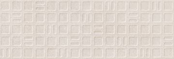 ARGENTA GRAVEL dekor 40x120 cm, mat reliéf, square cream