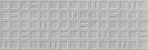 ARGENTA GRAVEL dekor 40x120cm, square grey