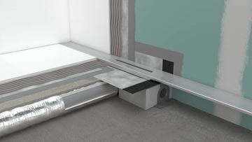 HANSGROHE 1200 RAINDRAIN FLEX vrchná sada sprchového žlabu, zkracovateľný, pro instalaci ke stěně, kartáčovaná nerez oceľ 56054800 Obrázek - fotka