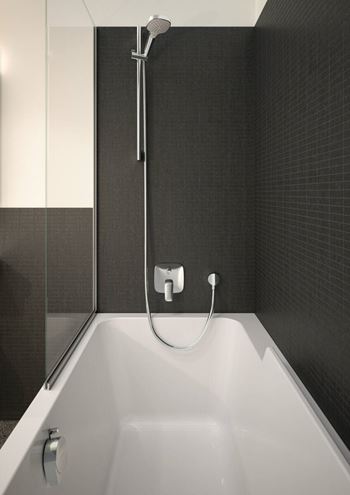 HANSGROHE LOGIS vaňová podomietková batéria, s prepínačom, chróm 71405000 Obrázek - fotka