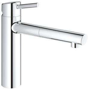 GROHE CONCETTO drezová batéria, s vyťahovacou koncovkou, chróm