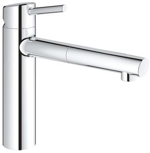 GROHE CONCETTO drezová batéria, s vyťahovacou koncovkou, chróm