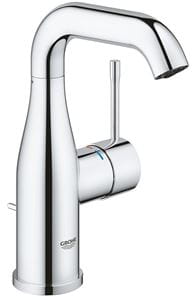 GROHE ESSENCE NEW umývadlová stojanková batéria, s odtokovou súpravou, chróm