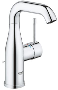 GROHE ESSENCE NEW umývadlová stojanková batéria, s odtokovou súpravou, chróm