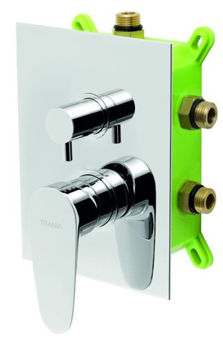 NOVASERVIS TITANIA FRESH podomietková batéria, pre 3 spotrebiče, s telesom, chróm BOX98051RX,0 Obrázek - Hlavní obrázek