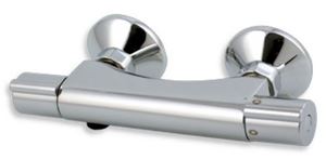 NOVASERVIS AQUALIGHT sprchová nástenná termostatická batéria, chróm