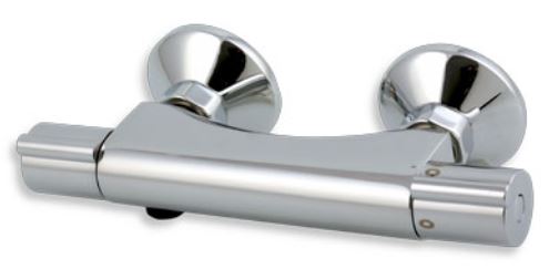 NOVASERVIS AQUALIGHT sprchová nástenná termostatická batéria, chróm 2564/1,0 Obrázek - Hlavní obrázek