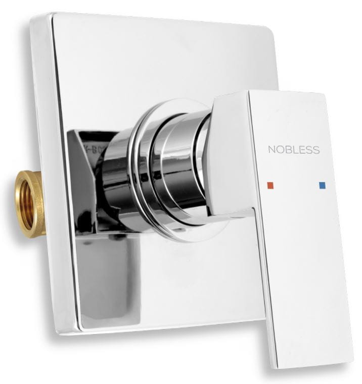 NOVASERVIS NOBLESS EDGE sprchová podomietková batéria, s telesom, chróm