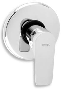 NOVASERVIS TITANIA NICE sprchová podomietková batéria, s telesom, chróm