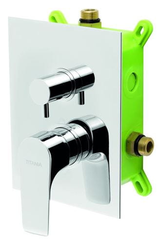 NOVASERVIS TITANIA NICE podomietková batéria, pre 2 spotrebiče, s telesom, chróm BOX97051R,0 Obrázek - Hlavní obrázek