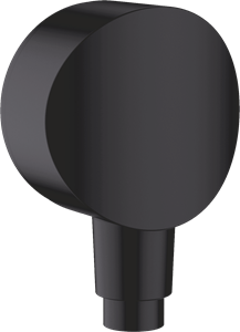 HANSGROHE FIXFIT S prípojka hadice 61mm so spätným ventilom 1/2"x1/2", matná čierna