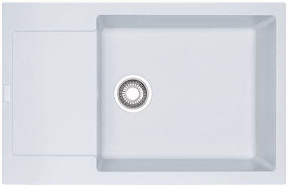 FRANKE MARIS MRG 611-78 BB fragranitový drez 780x500 mm, otočný, odkvapkávač, biela ľad 114.0363.186 Obrázek - Hlavní obrázek