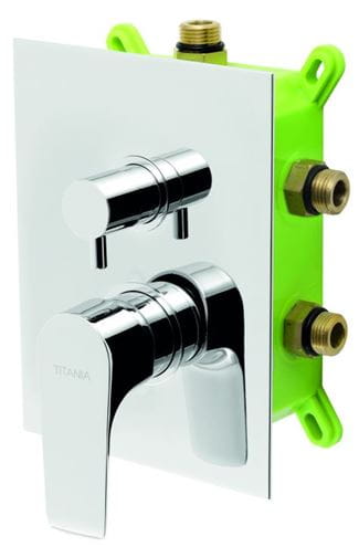 NOVASERVIS TITANIA NICE vaňová podomietková batéria, pre 3 spotrebiče, s telesom, chróm BOX97051RX,0 Obrázek - Hlavní obrázek