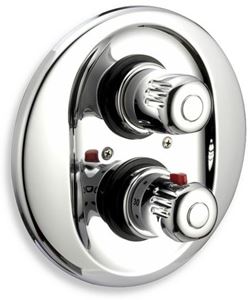 NOVASERVIS AQUAMAT sprchová podomietková termostatická batéria, s telesom, chróm