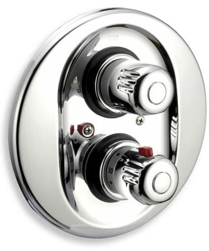 NOVASERVIS AQUAMAT podomietková termostatická batéria, pre 2 spotrebiče, s telesom, chróm 2650R,0 Obrázek - Hlavní obrázek