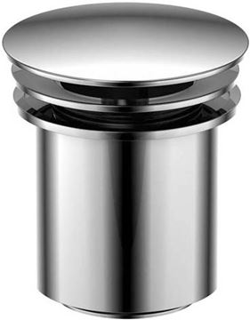 STEINBERG 100 umývadlový výpust 5/4", click-clack, pre umývadlá bez prepadu, chróm