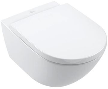 VILLEROY & BOCH SUBWAY 3.0 závesné WC, so SoftClosing sedadlom, TwistFlush splachovanie, alpská biela
