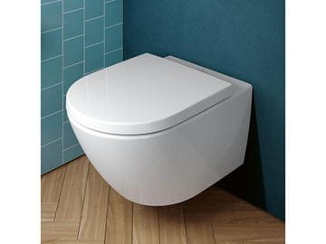 VILLEROY & BOCH SUBWAY 3.0 závesné WC, so SoftClosing sedadlom, TwistFlush splachovanie, alpská biela 4670TS01 Obrázek - fotka