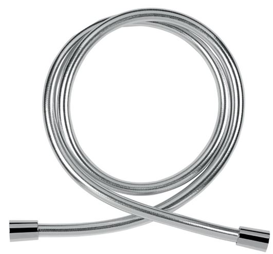 NOVASERVIS sprchová hadica 1500 mm, hladká, Anti-twist, plast, strieborná NOVAFLEX/150,0 Obrázek - Hlavní obrázek