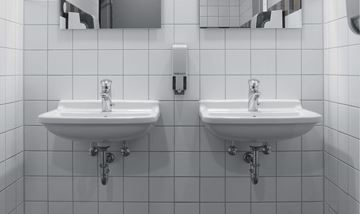 DURAVIT STARCK 3 umývadlo 55 cm, s otvorom pre batériu a prepadom 0300550000 Obrázek - fotka