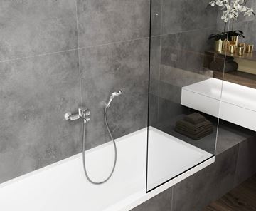 HANSGROHE VERNIS BLEND vaňová nástenná batéria, s prepínačom, chróm 71440000 Obrázek - fotka