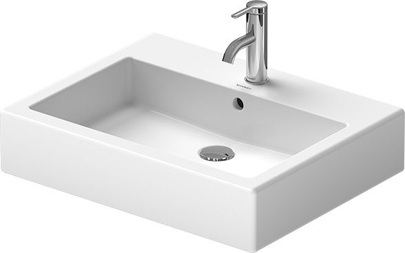 DURAVIT VERO umývadlo 60 cm, s otvorom pre batériu a prepadom 0454600000 Obrázek - fotka