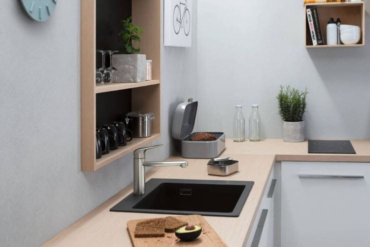 HANSGROHE FOCUS M42 drezová batéria, chróm 71806000 Obrázek - fotka