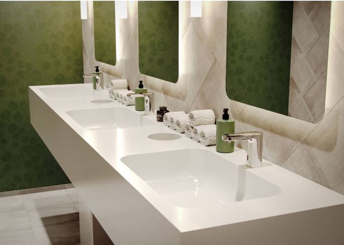 HANSGROHE VERNIS BLEND umývadlová senzorová batéria s prednastavenou teplotou, napájanie zo siete, EcoSmart, chróm 71501000 Obrázek - fotka