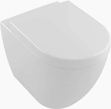 VILLEROY & BOCH SUBWAY 2.0 stacionárne WC, DirectFlush splachovanie, zadný odpad, alpská biela