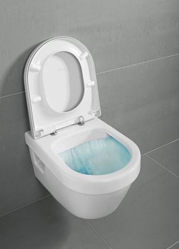 VILLEROY & BOCH ARCHITECTURA závesné WC, so SoftClosing sedadlom, DirectFlush splachovanie, alpská biela 5684HR01 Obrázek - fotka