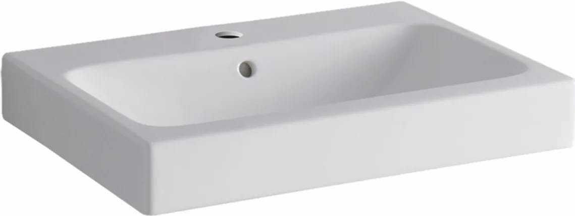 GEBERIT ICON umývadlo 60 cm, s otvorom pre batériu a prepadom