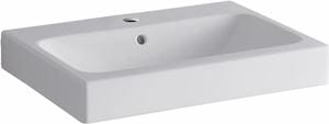 GEBERIT ICON umývadlo 60 cm, s otvorom pre batériu a prepadom