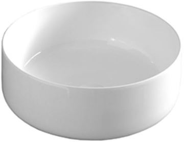 ARTCERAM COGNAC umývadlová misa 42 cm, bez prepadu, glosy white