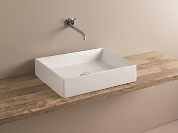 ARTCERAM SCALINO umývadlo na dosku 55 cm, bez prepadu SCL002 01,00 Obrázek - fotka