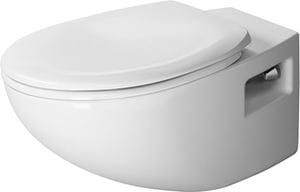 DURAVIT DURAPLUS COLOMBA WC 360x575 mm závesné, s hlbokým splachovaním, biela