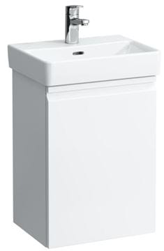 LAUFEN PRO S skrinka pod umývadlo 41,5x32,1x58 cm, 1 dvierka, pánty vľavo, matná biela