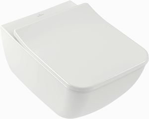 VILLEROY & BOCH VENTICELLO závesné WC, DirectFlush splachovanie, CeramicPlus, alpská biela