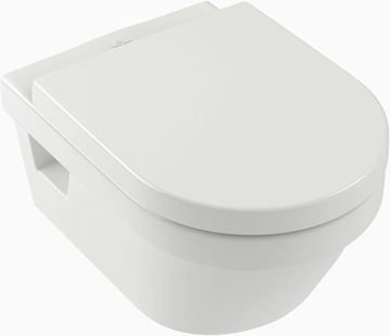 VILLEROY & BOCH ARCHITECTURA závesné WC, so SoftClosing sedadlom, DirectFlush splachovanie, CeramicPlus, alpská biela