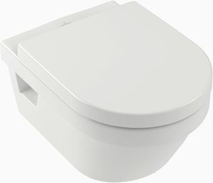 VILLEROY & BOCH ARCHITECTURA závesné WC, so SoftClosing sedadlom, DirectFlush splachovanie, CeramicPlus, alpská biela