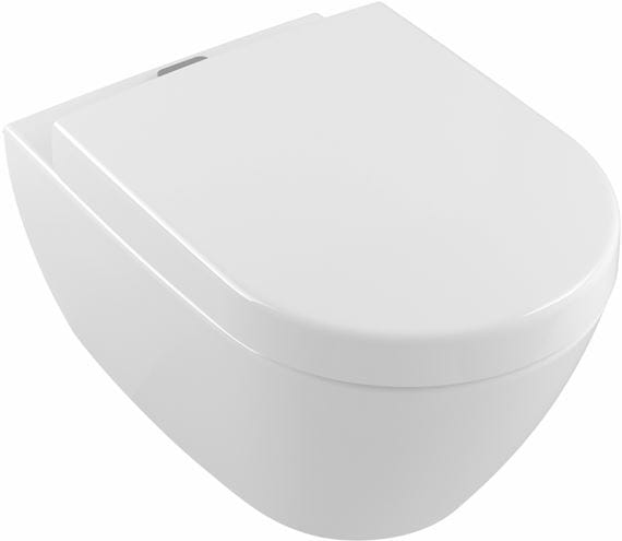 VILLEROY & BOCH SUBWAY 2.0 závesné WC, DirectFlush splachovanie, CeramicPlus, alpská biela 5614A1R1 Obrázek - fotka