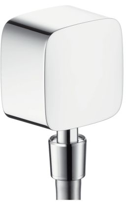 HANSGROHE FIXFIT prípojka hadice so spätným ventilom a guľovým kĺbom, chróm 27414000 Obrázek - Hlavní obrázek