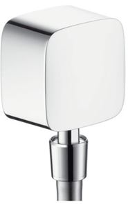 HANSGROHE FIXFIT prípojka hadice so spätným ventilom a guľovým kĺbom, chróm