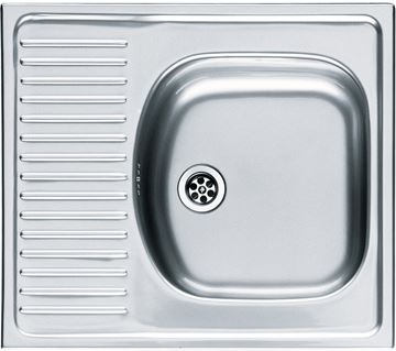 FRANKE EUROSTAR ETN 611-58 nerezový drez 580x510 mm, otočný, odkvapkávač