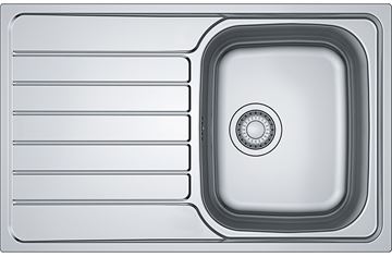 FRANKE SPARK SKN 611-79 nerezový drez 790x500 mm, otočný, odkvapkávač