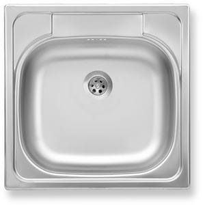 NOVASERVIS nerezový drez 480x480 mm