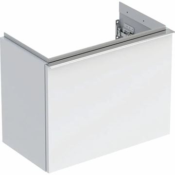 GEBERIT ICON skrinka pod umývadlo 52x30,7x41,5 cm, 1 zásuvka, lesklá biela