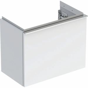 GEBERIT ICON skrinka pod umývadlo 52x30,7x41,5 cm, 1 zásuvka, lesklá biela